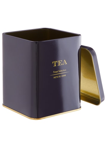 Butlers Teedose TIN TIN 6er-Set in Dunkellila