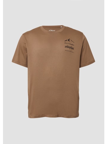 s.Oliver T-Shirt in 86D2_cognac