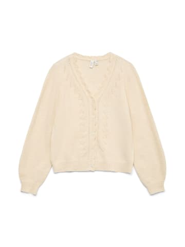 Vero Moda Strickjacke in Birch