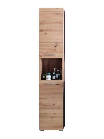 ebuy24 Badschrank AmandaMando Eiche Dekor 37 x 31 cm