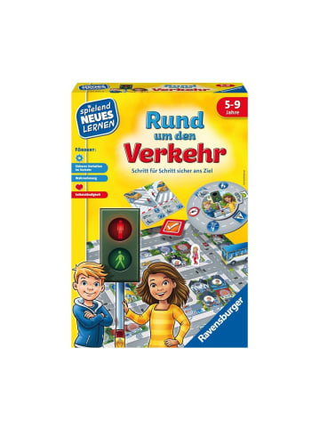 Ravensburger Brettspiel Rund um den Verkehr Spielen und Lernen, 5-9 Jahre