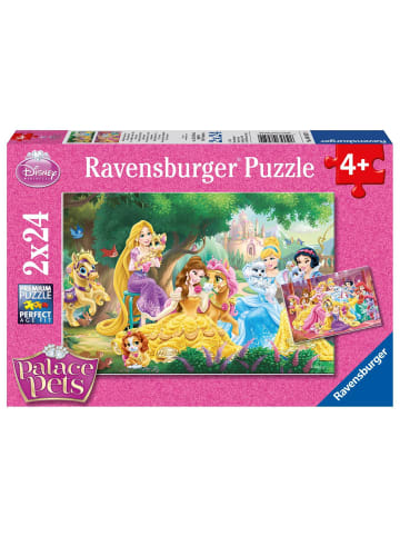 Ravensburger Disney Prinzessin: Beste Freunde der Prinzessinnen. Puzzle 2 x 24 Teile