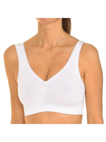 Intimidea Sport-BH in White