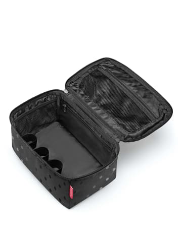 Reisenthel travelling - Beautycase 27 cm (twist maroon) in glossy dots black