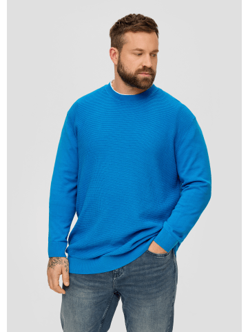 s.Oliver Strickpullover langarm in Blau