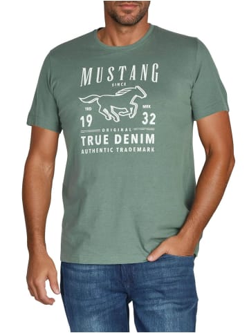 Mustang T-Shirt Basic Print 4er Pack in Mehrfarbig