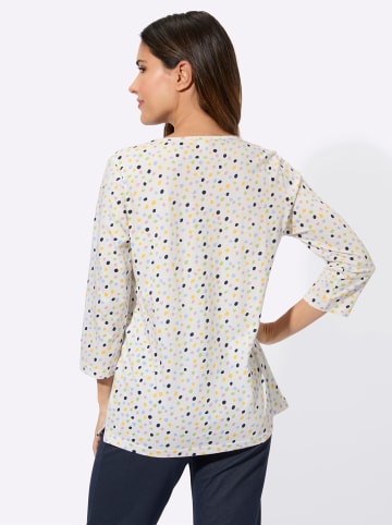 Sieh an! Freizeitshirt in ecru-bedruckt