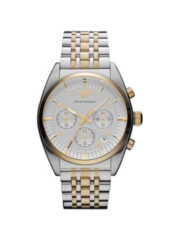 Emporio Armani Chronograph Uhr AR0396 aus Edelstahl