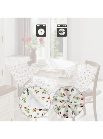 REDBEST Baumwolle Mitteldecke in rot