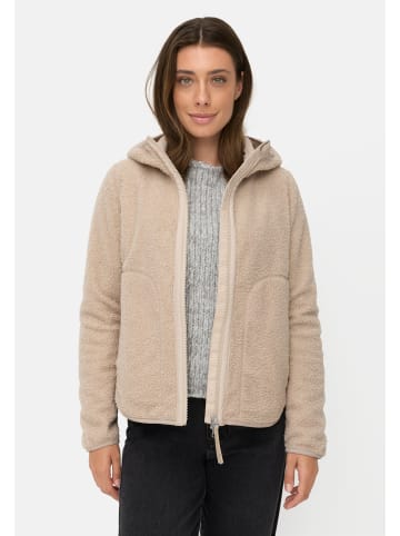 Camel Active Teddyjacke mit wärmenden Taschenfutter in Hafer