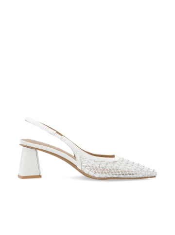 Bianco Slingbacks in OffWhite