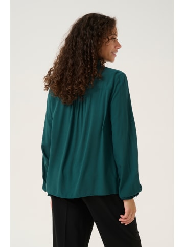 Cream Langarm - Hemd CRVenea Straight fit in Sea Moss