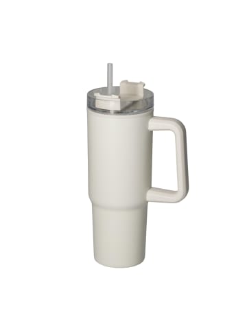elasto Trinkbecher "Tampa" in weiß/creme - 800 ml