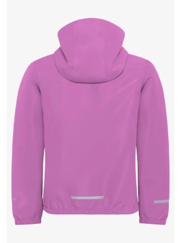 Jack Wolfskin Kinder Regenjacke in lila