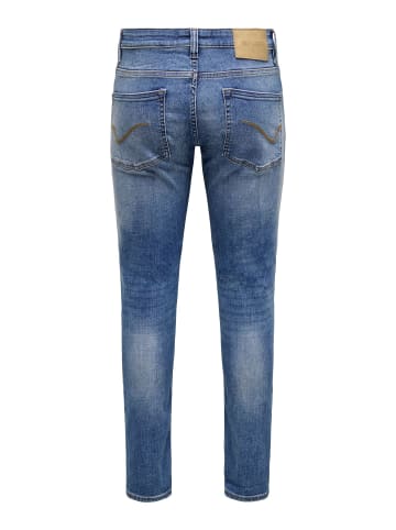 ONLY & SONS Slim Fit Jeans in Medium Blue Denim 1