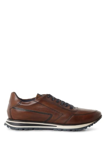 Bugatti Sneaker aus Leder in cognac - 0001