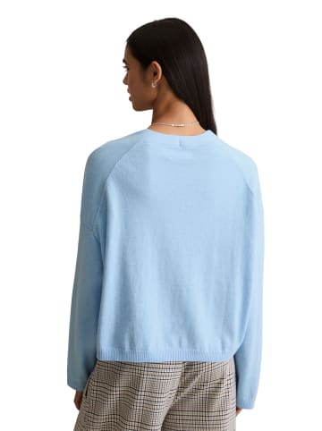 Marc O'Polo DENIM V-Neck-Cardigan relaxed in Light Blue Melange