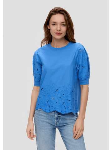 s.Oliver T-Shirt kurzarm in Blau