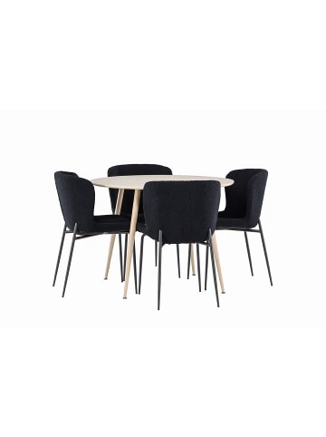 ebuy24 Essgruppe Plaza (5-teilig)  100 x 100 cm