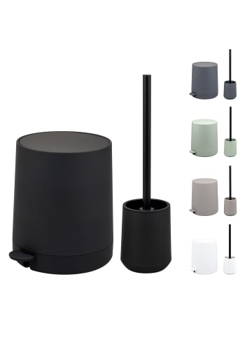 eluno Bad-Accessoires Set TESERO 2tlg. ca. 22,5 x 25,5 x 25 cm (B/H/T)