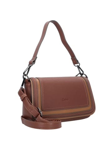 Gabor Amina Schultertasche 23 cm in cognac