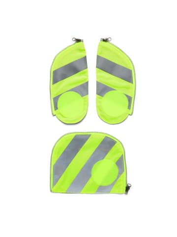 Ergobag Zubehör Fluo Sicherheitsset 3tlg. mit Reflektorstreifen in gelb