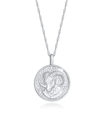 Elli Halskette 925 Sterling Silber Sternzeichen, Sternzeichen - Widder in Silber