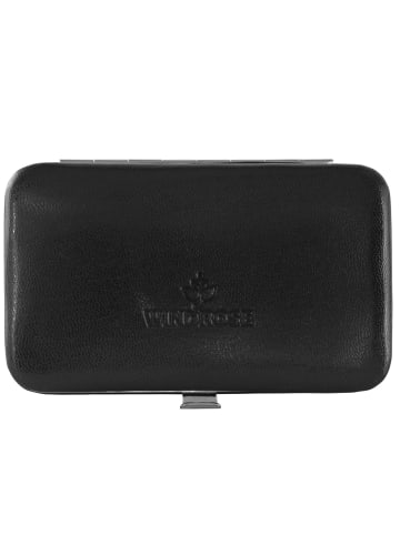 Windrose Merino Manicure-Set 11 cm in schwarz