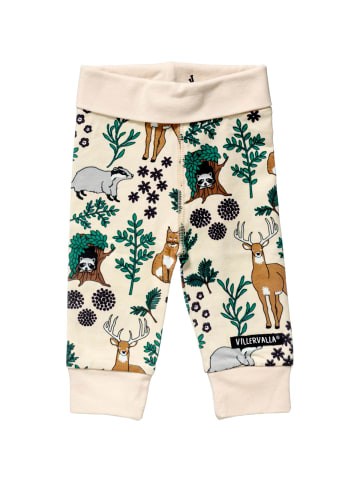 Villervalla Leggings Winter Forest in beige