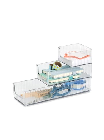Zeller Present Schreibtisch-Organizer in transparent