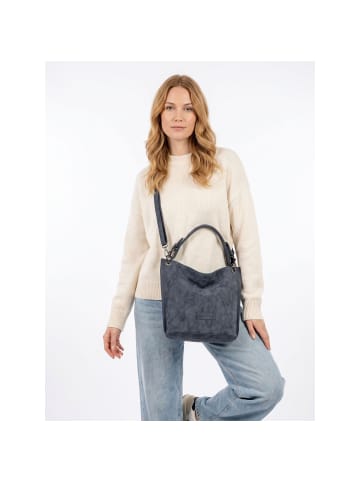 Fritzi aus Preußen Fritzi31N Vintage Schultertasche 26 cm blau