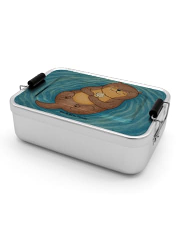 Mr. & Mrs. Panda Lunchbox Otter Muschel Design ohne Spruch in Weiß