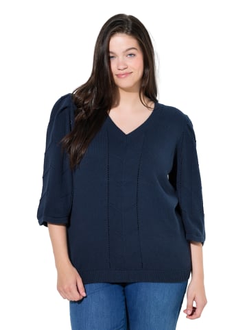 Ulla Popken Pullover in marine