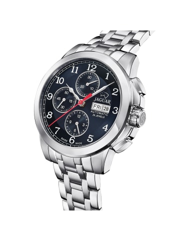 Jaguar Chronograph-Armbanduhr Jaguar Le Chronographe silber groß (ca. 45mm)