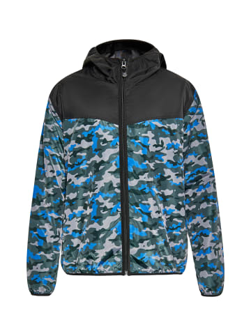 Schmuddelwedda Blouson in Blau Camouflage