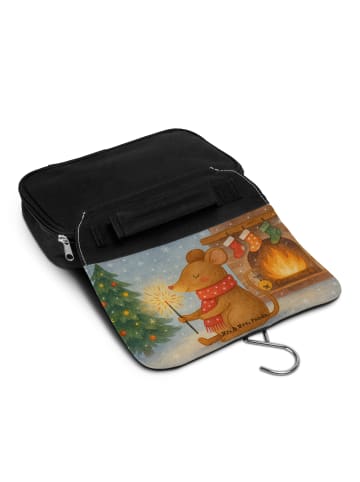 Mr. & Mrs. Panda kosmetiktäschchen Maus Weihnachten Design ohne ... in Weiß