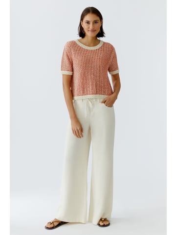Oui Pullover in offwhite apricot
