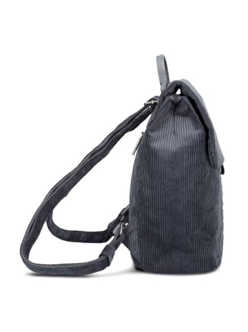 Zwei Mademoiselle.M City Rucksack 29 cm in cord polar