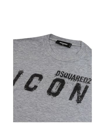 Dsquared² Grau Baumwolle T-Shirt