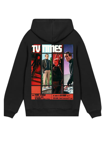 F4NT4STIC Hoodie TV Times Patrick McGoohan The Prisoner 1967 Cover in schwarz