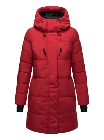 Marikoo Kurzmantel Kaituu XVI in Dark Red