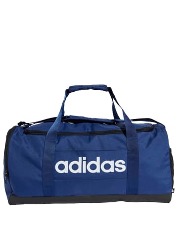 adidas Linear - Sporttasche M 56 cm (darkblue/white) in darkblue/white