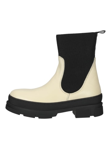 Steve Madden Stiefelette in Weiß/Schwarz