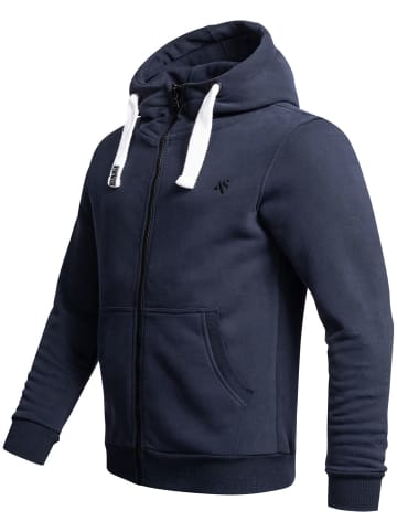 Alessandro Salvarini Jacke Alessandro Salvarini Herren Hoodie AS314 in Navy