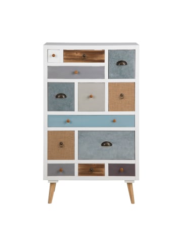 ebuy24 Kommode Thames Weiß 70 x 30 cm