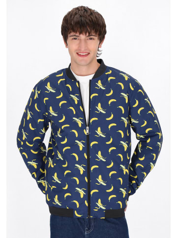 MO Men Jacket in navy multicolor