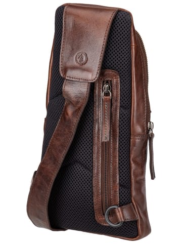 Greenburry Bodybag Newport Crossover-Bag in Coffee