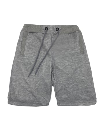 Forbest Kurze Basic Sport Sweat Shorts in Hellgrau