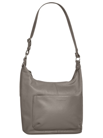 Bruno Banani Shopper echt Leder in grau