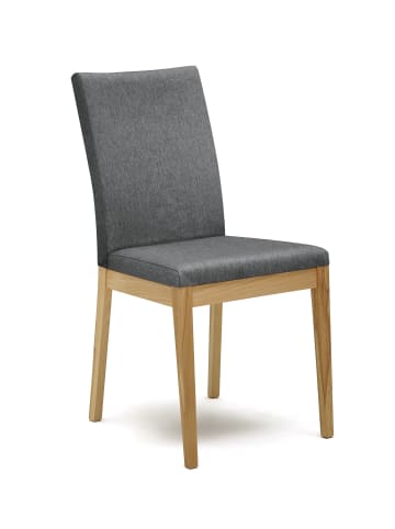58 aufm Kessel POLSTERSTUHL (2er-Set) Damita Massivholz 45 x 45 x 94 Kernbuche/Grau